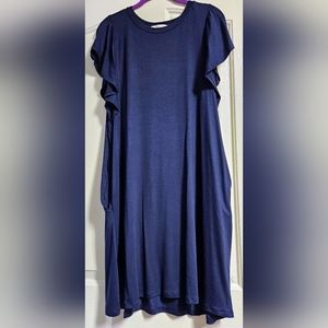 Perfect Peach Dress with Pockets